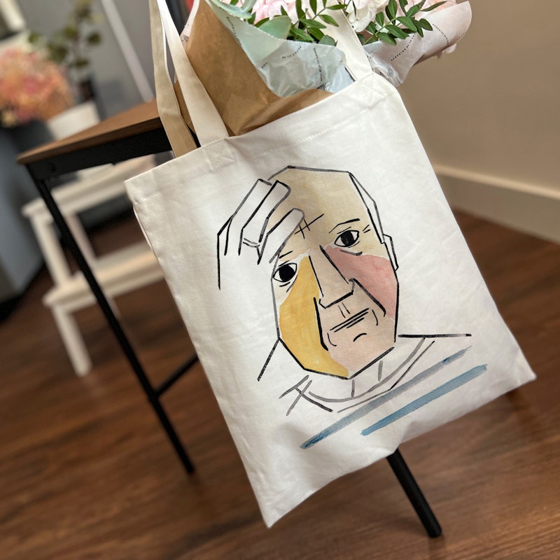 Picasso - PARÍS - Tote bag - Tintablanca